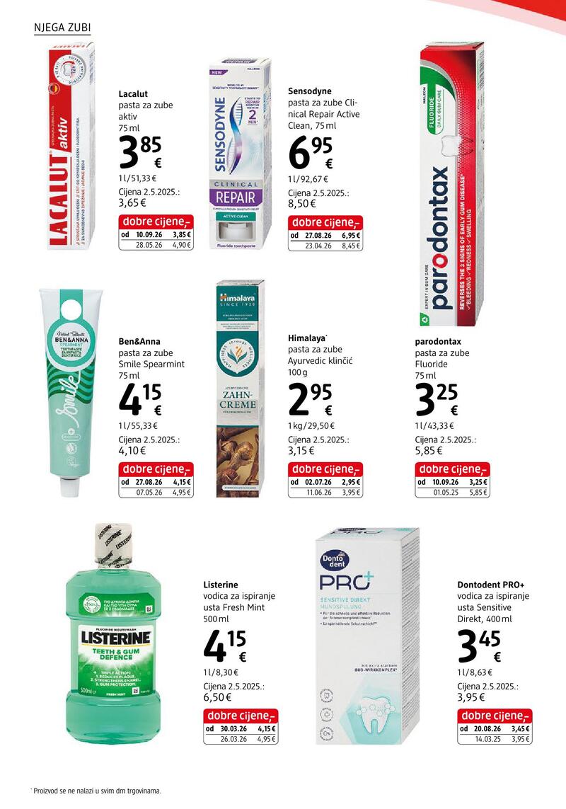 DM katalog - Mjesečna akcija
