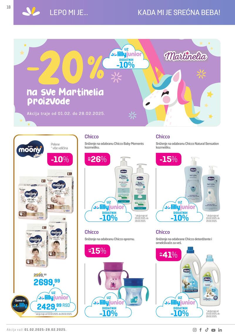 Lilly Drogerie katalog akcija