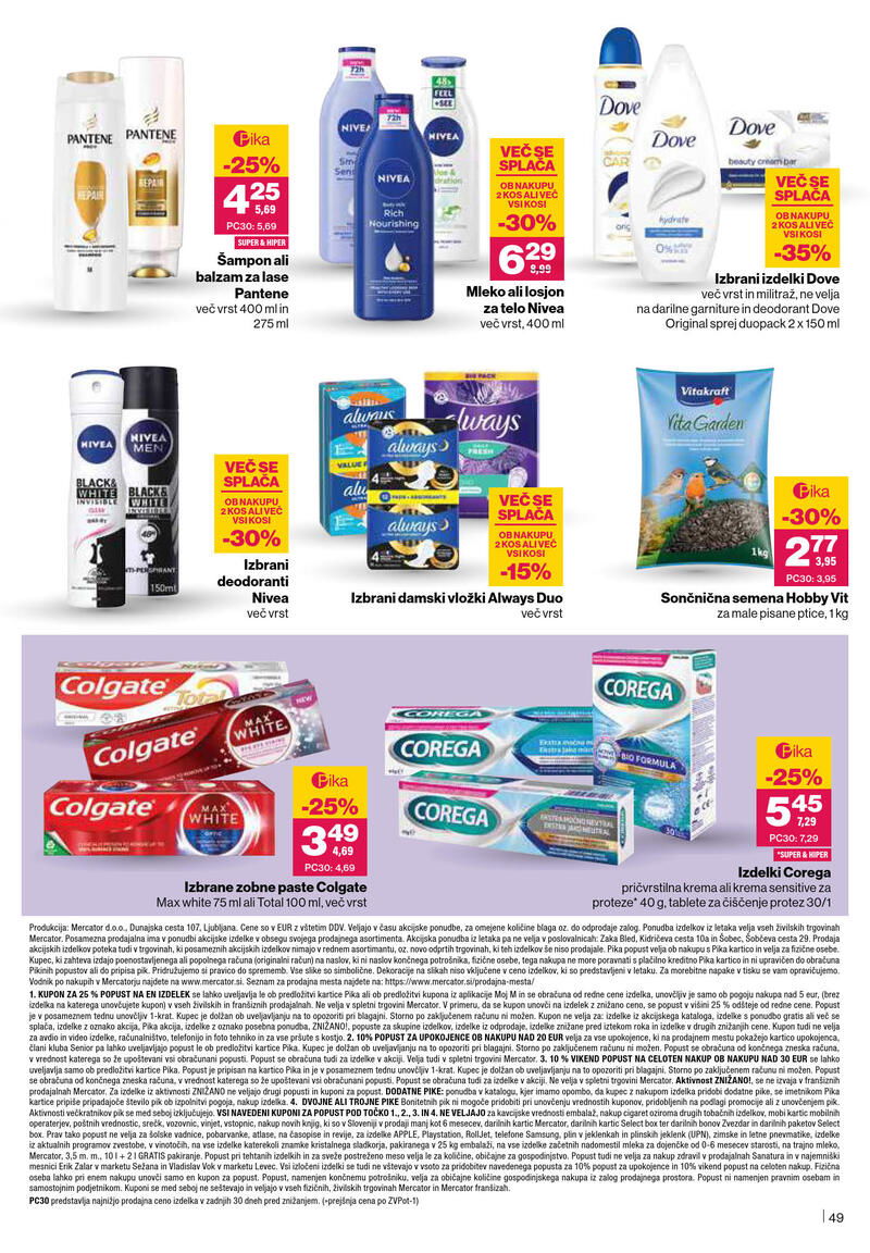 Mercator redni katalog