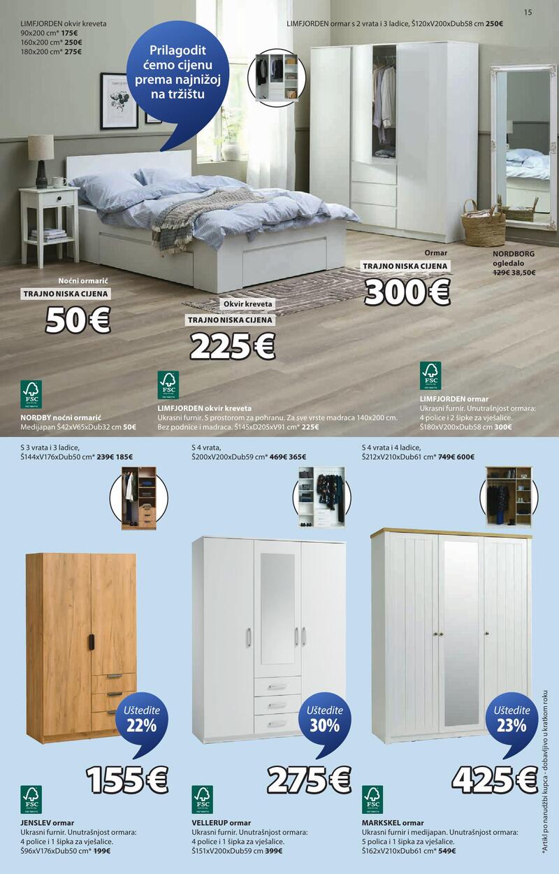 JYSK katalog namještaj