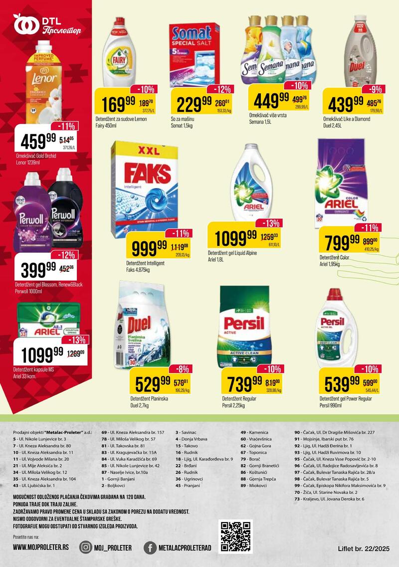 Proleter katalog akcija