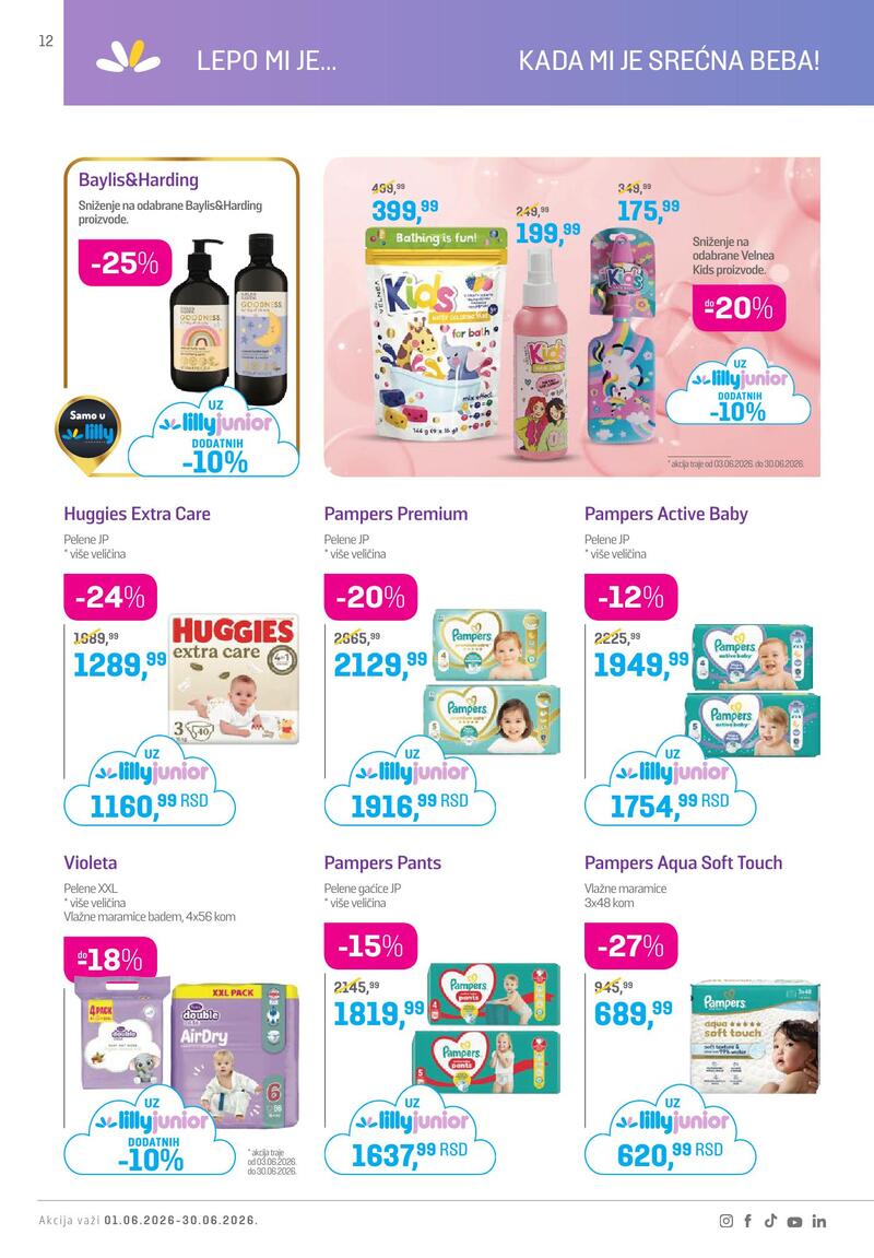Lilly Drogerie katalog akcija
