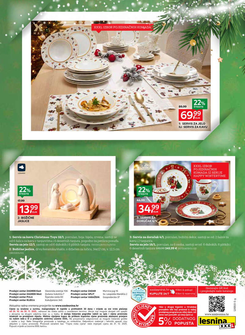 Lesnina XXXL katalog akcija