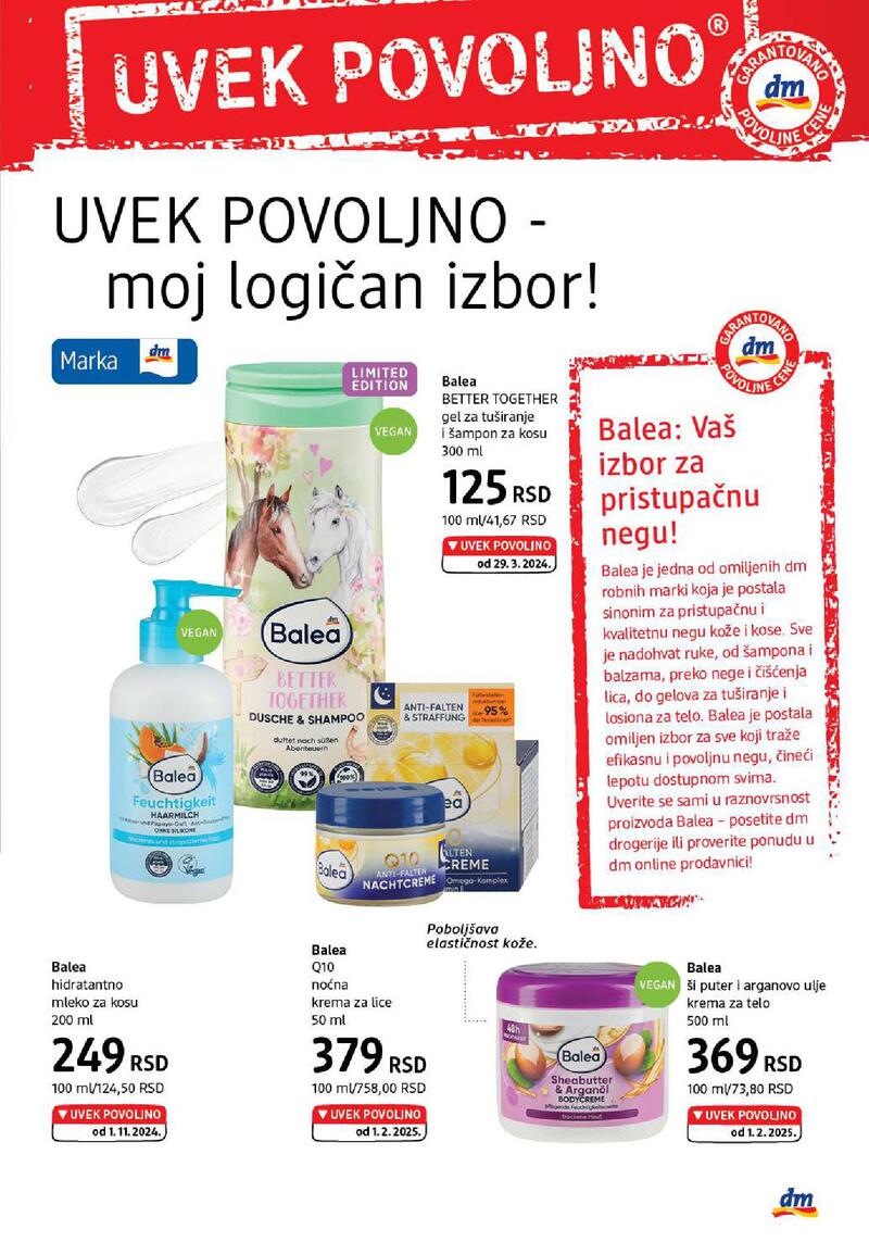 DM Drogerie katalog akcija