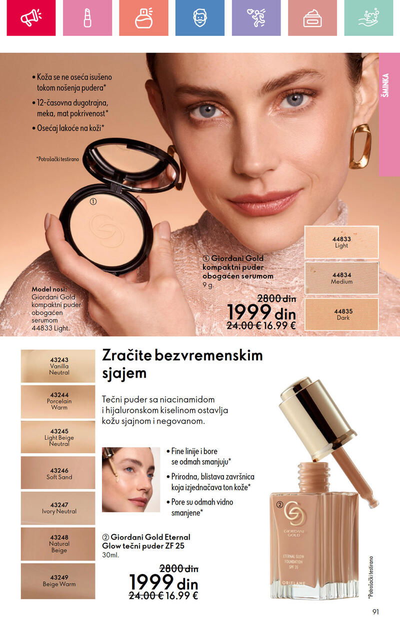 Oriflame katalog akcija
