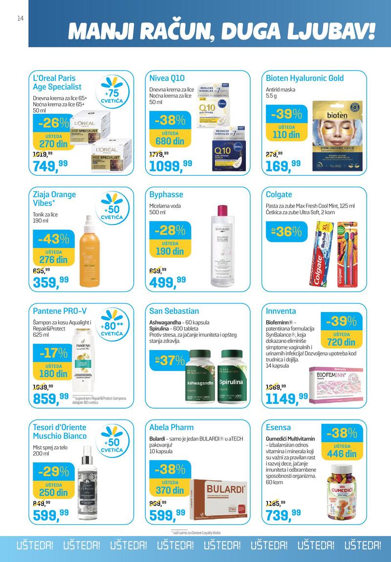Lilly Drogerie katalog akcija