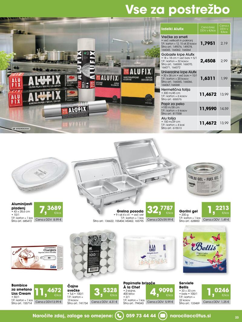 Tuš Cash & Carry katalog - Gostinec