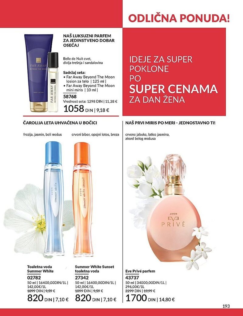 Avon katalog akcija