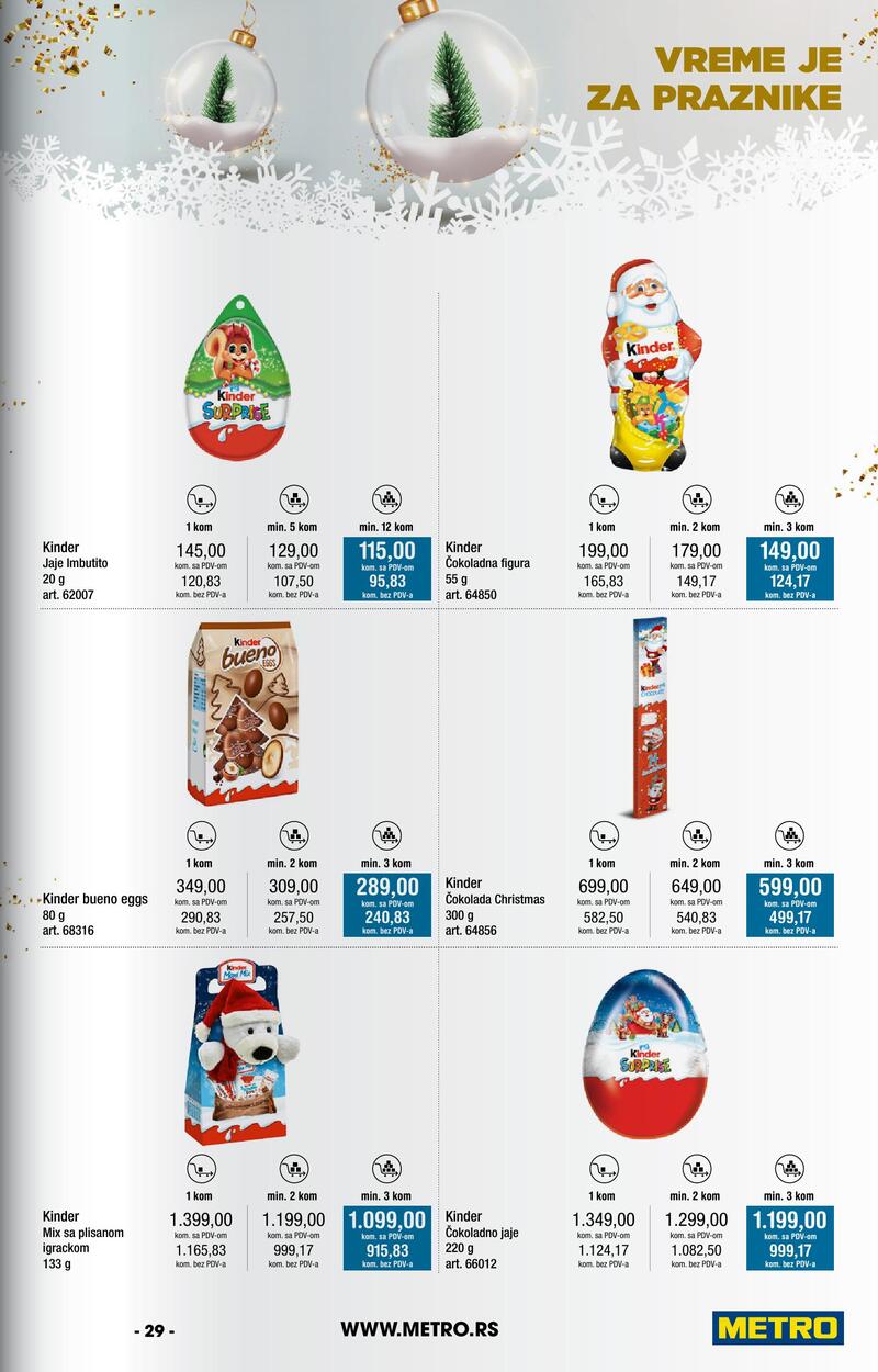 Metro katalog praznična ponuda
