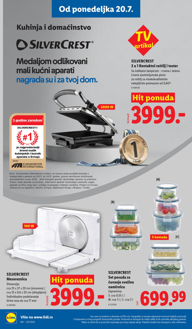 Lidl katalog akcija