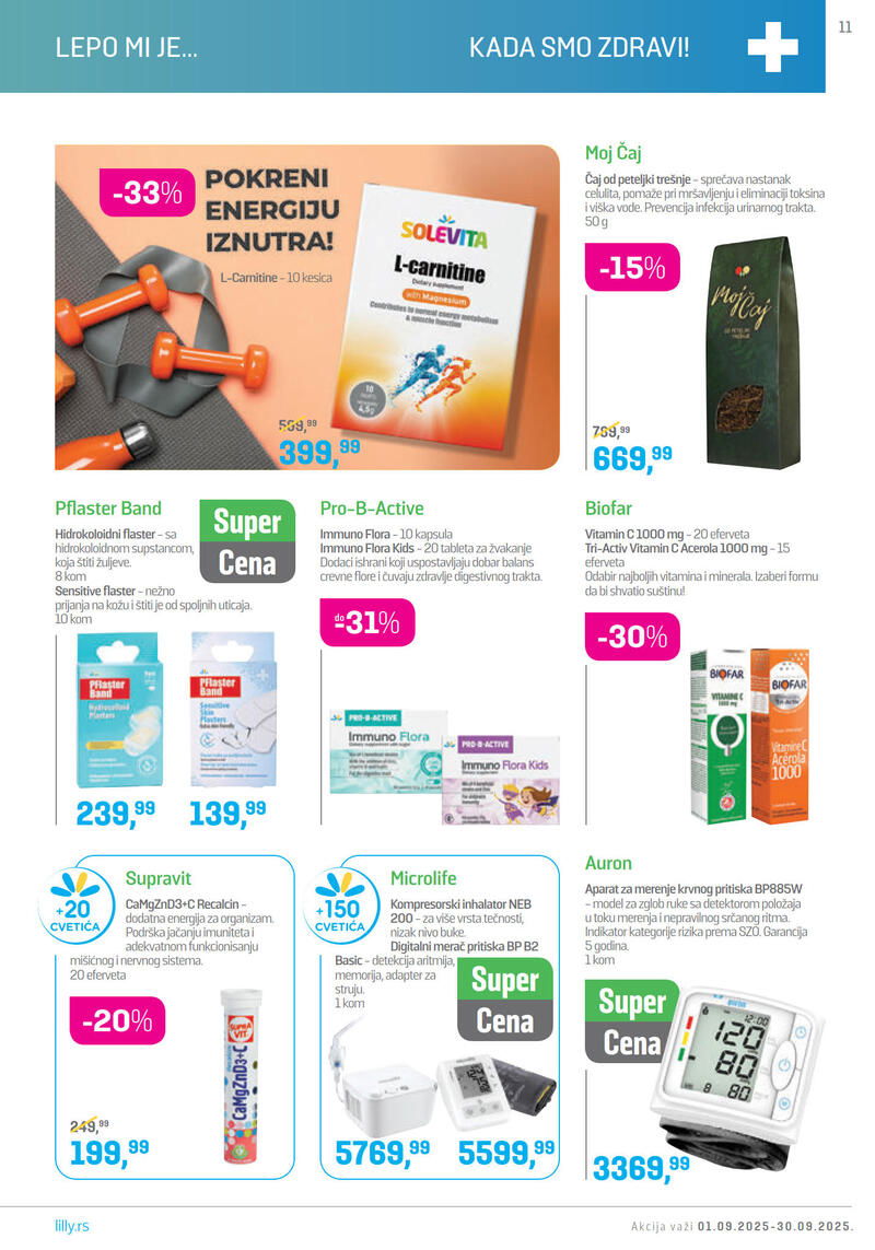 Lilly Drogerie katalog akcija