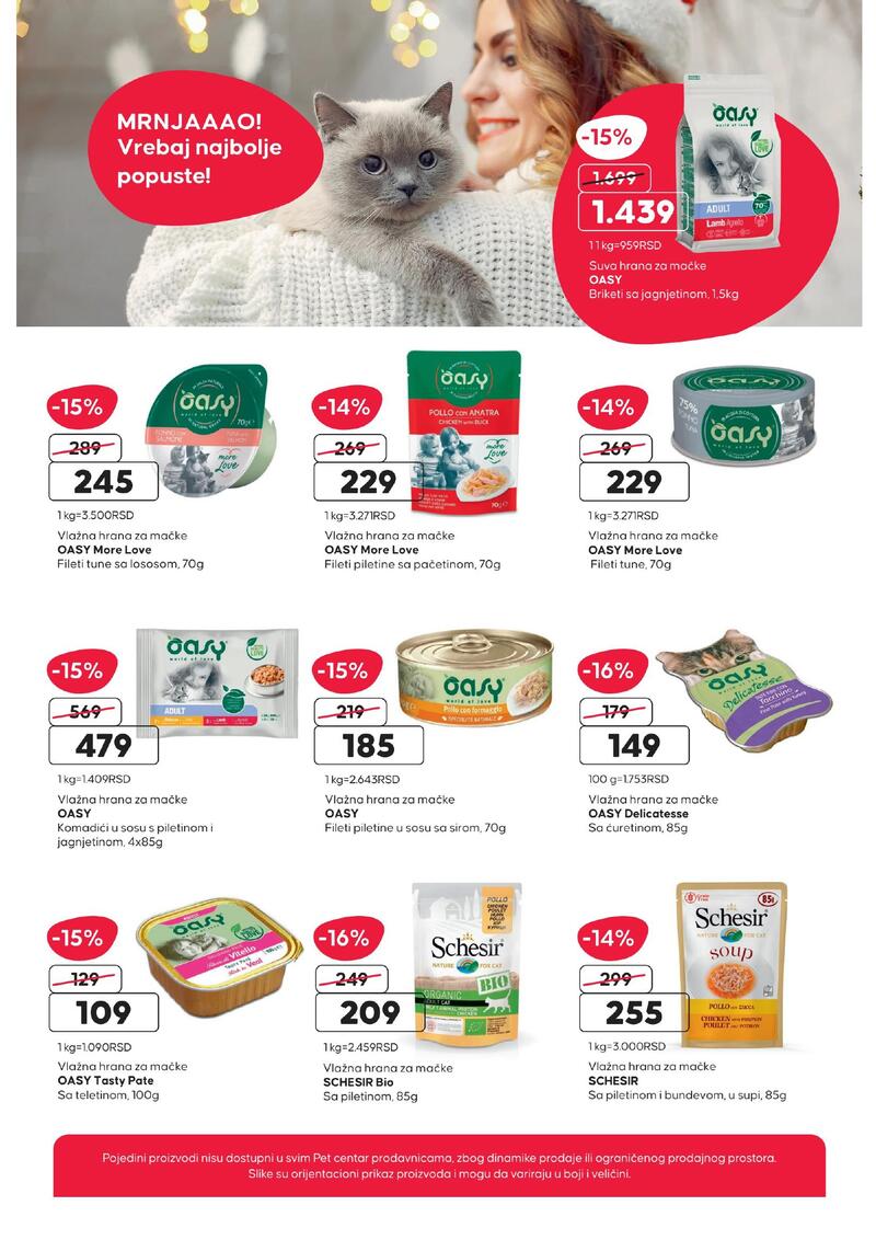 Pet centar akcijski katalog