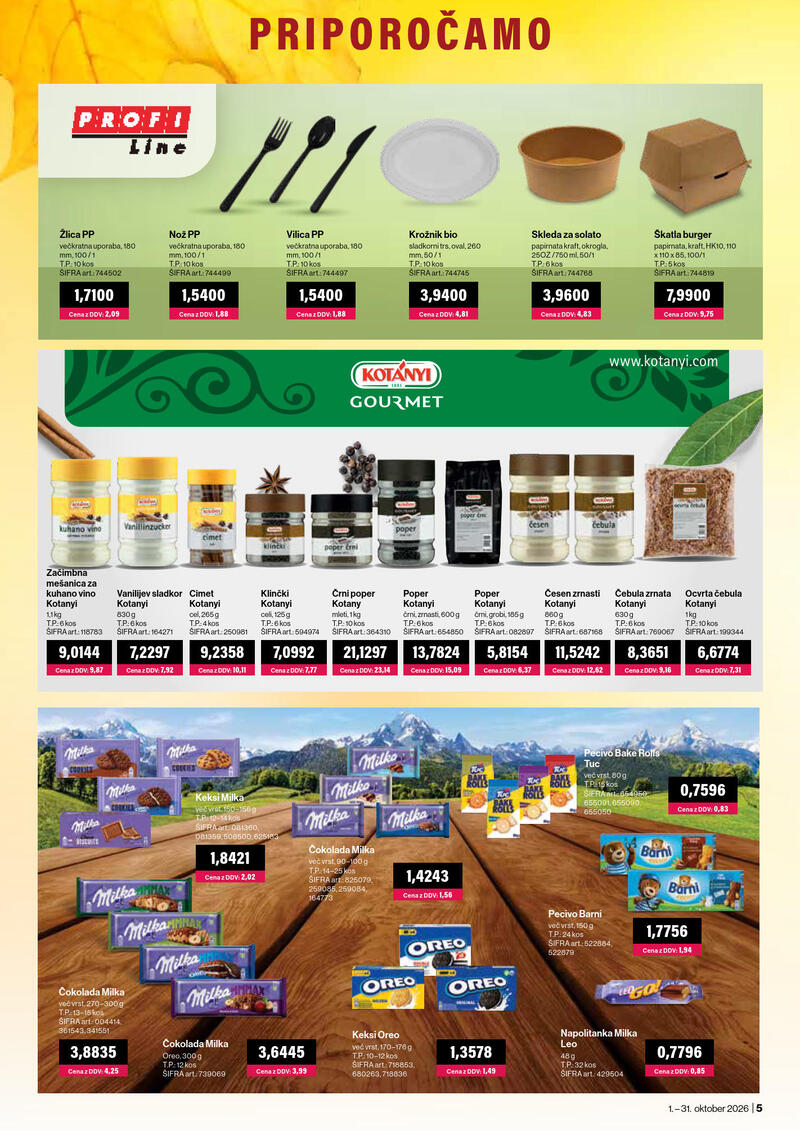Mercator Cash&Carry katalog - Mesečna akcija