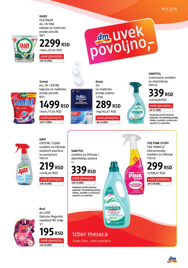 DM Drogerie katalog akcija
