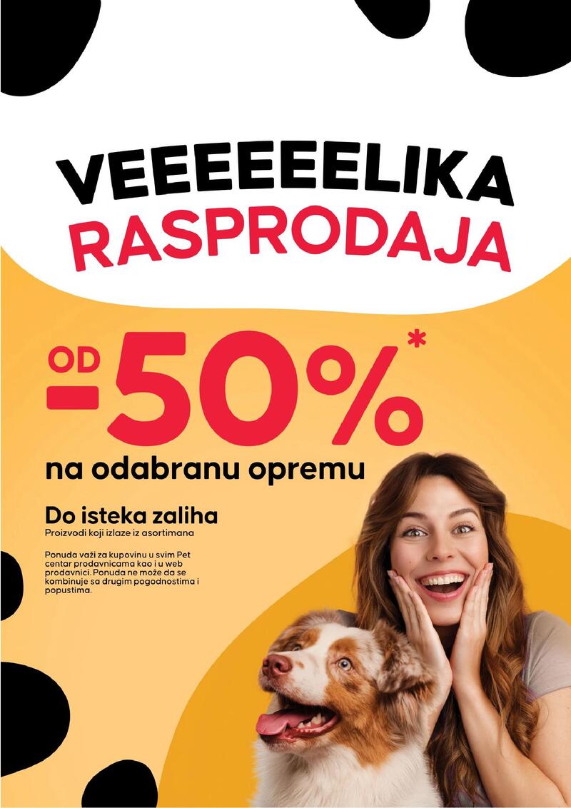 Pet centar akcijski katalog