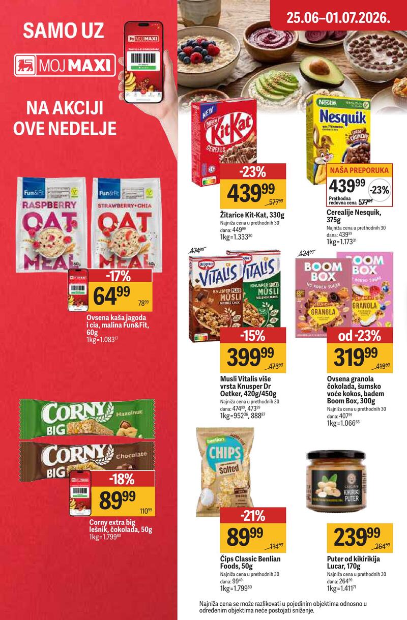 Maxi nedeljna akcija