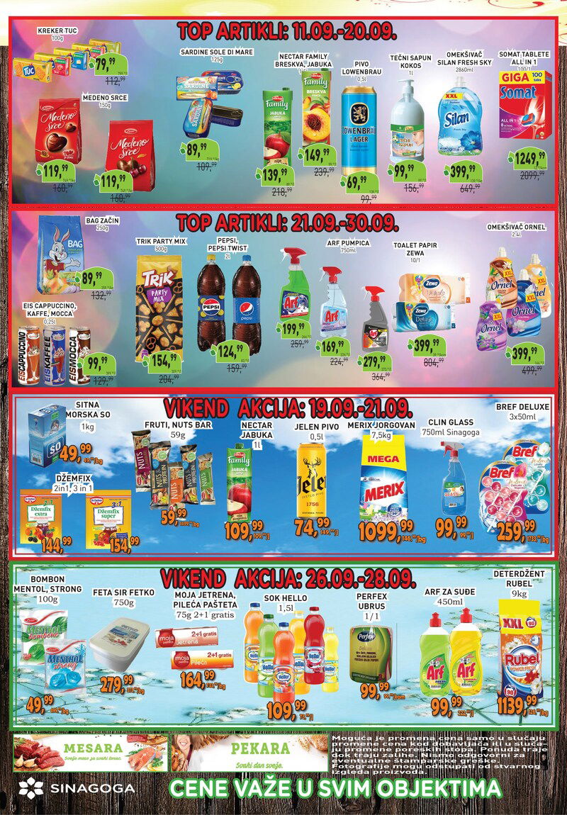 Sinagoga katalog akcija