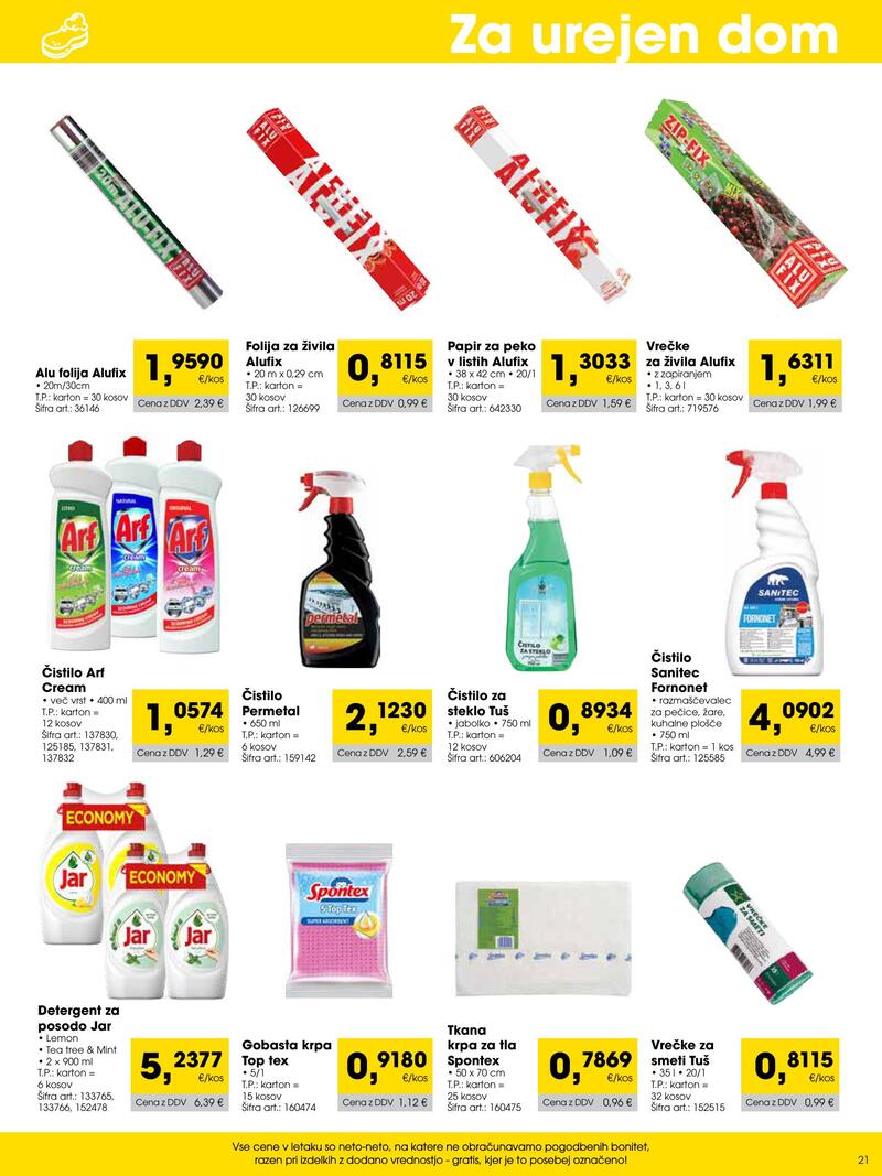 Tuš Cash & Carry trgovec
