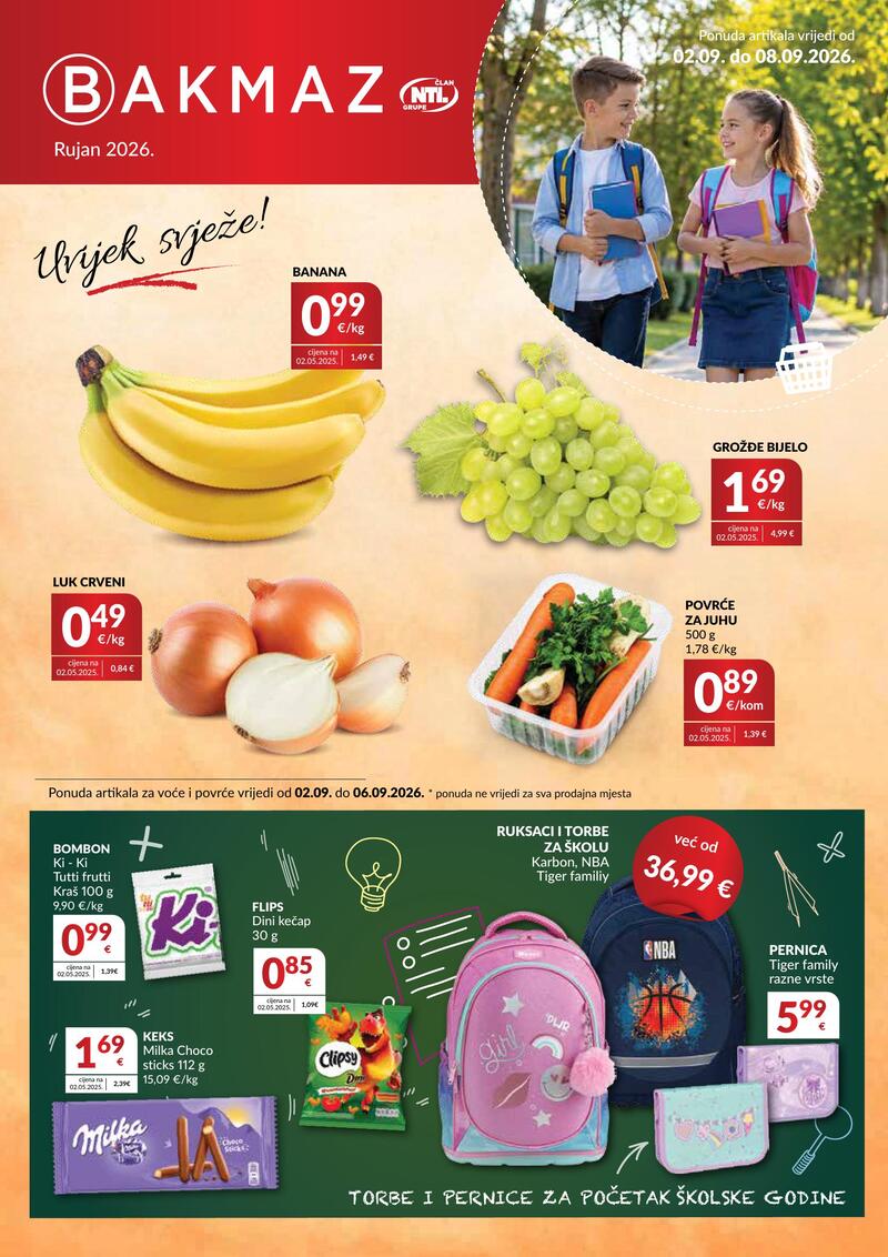 Bakmaz katalog akcija Tjedna ponuda