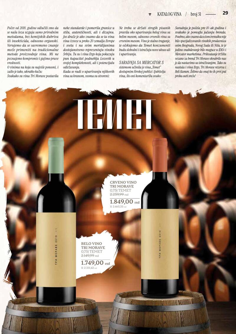 Idea katalog vina