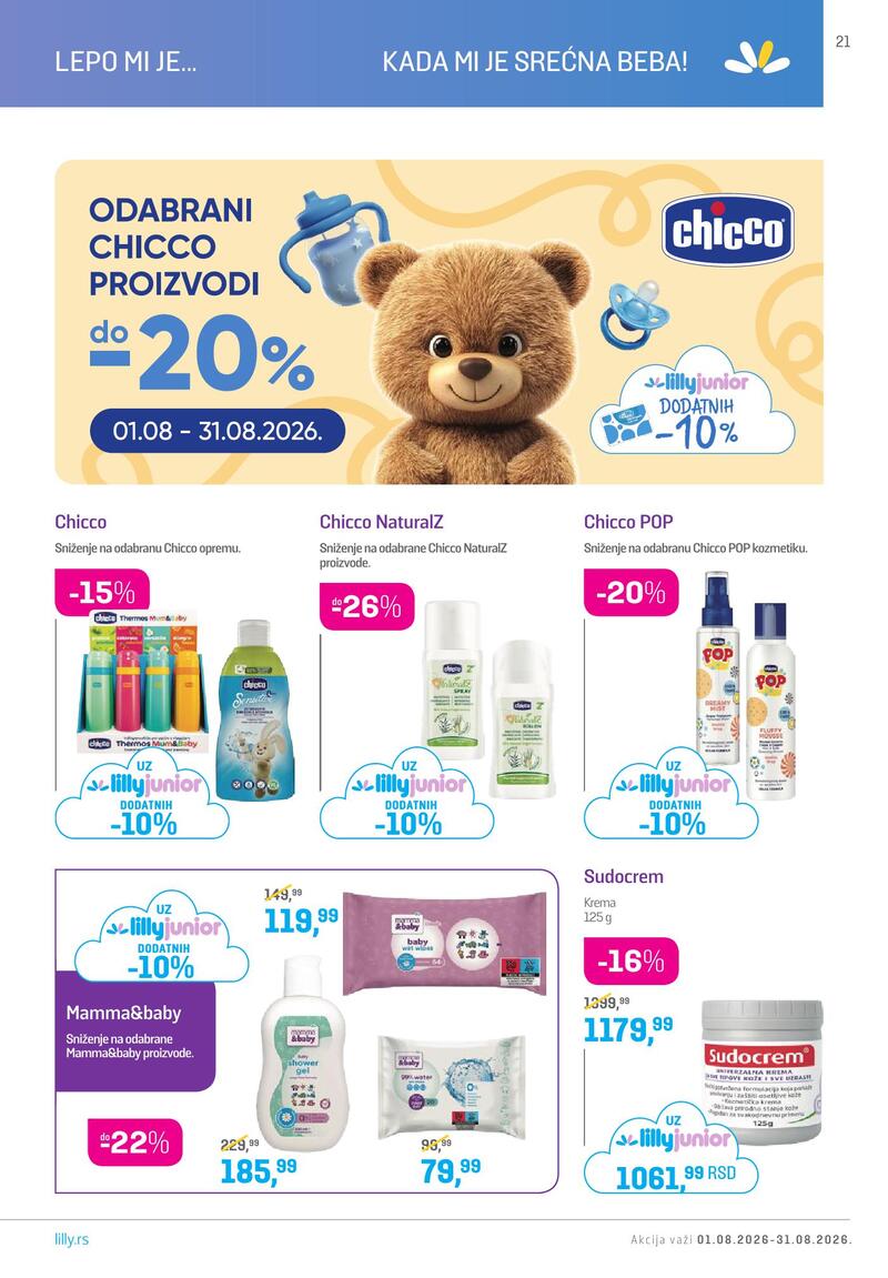 Lilly Drogerie katalog akcija