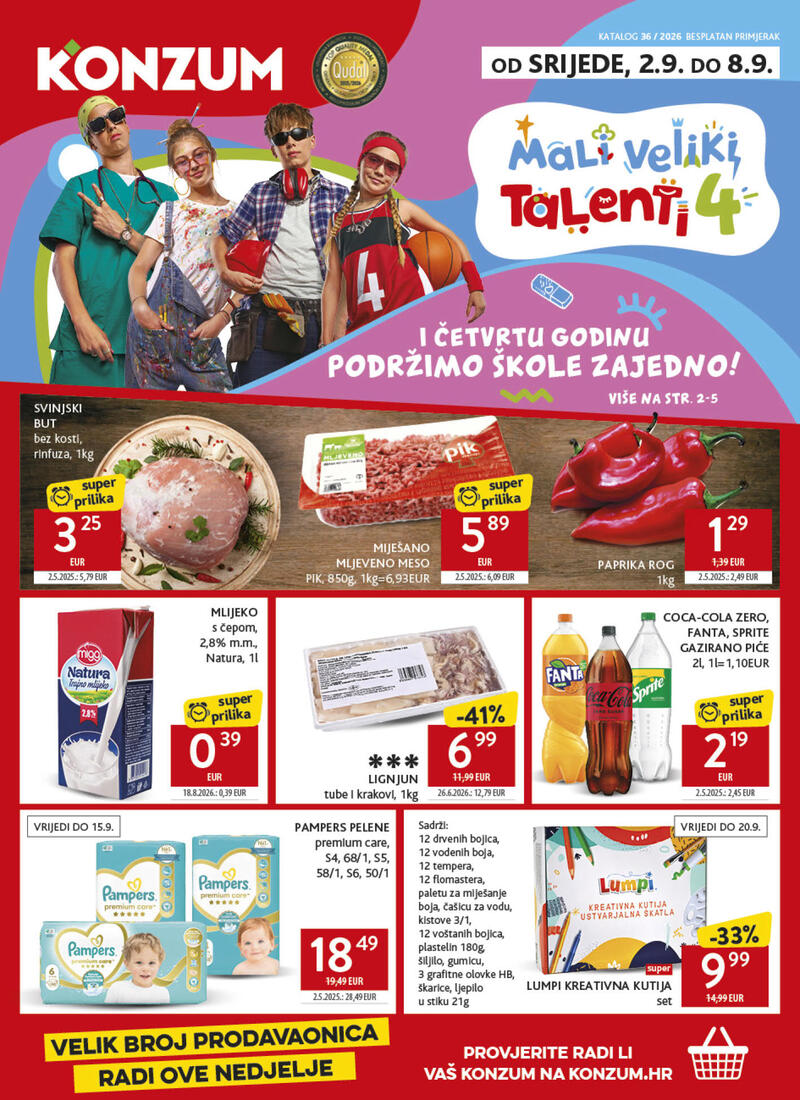 Konzum katalog akcija Kataloška akcija