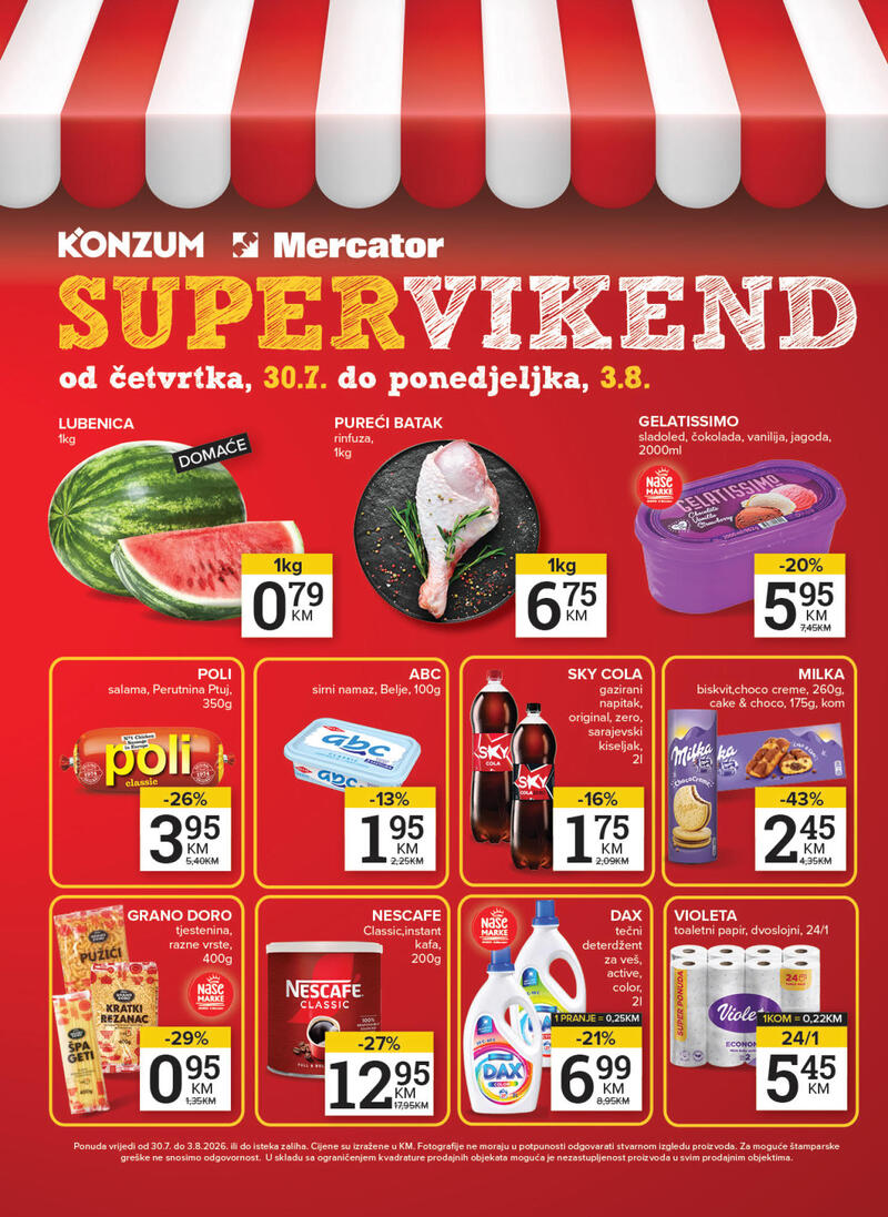 Konzum kataloška akcija