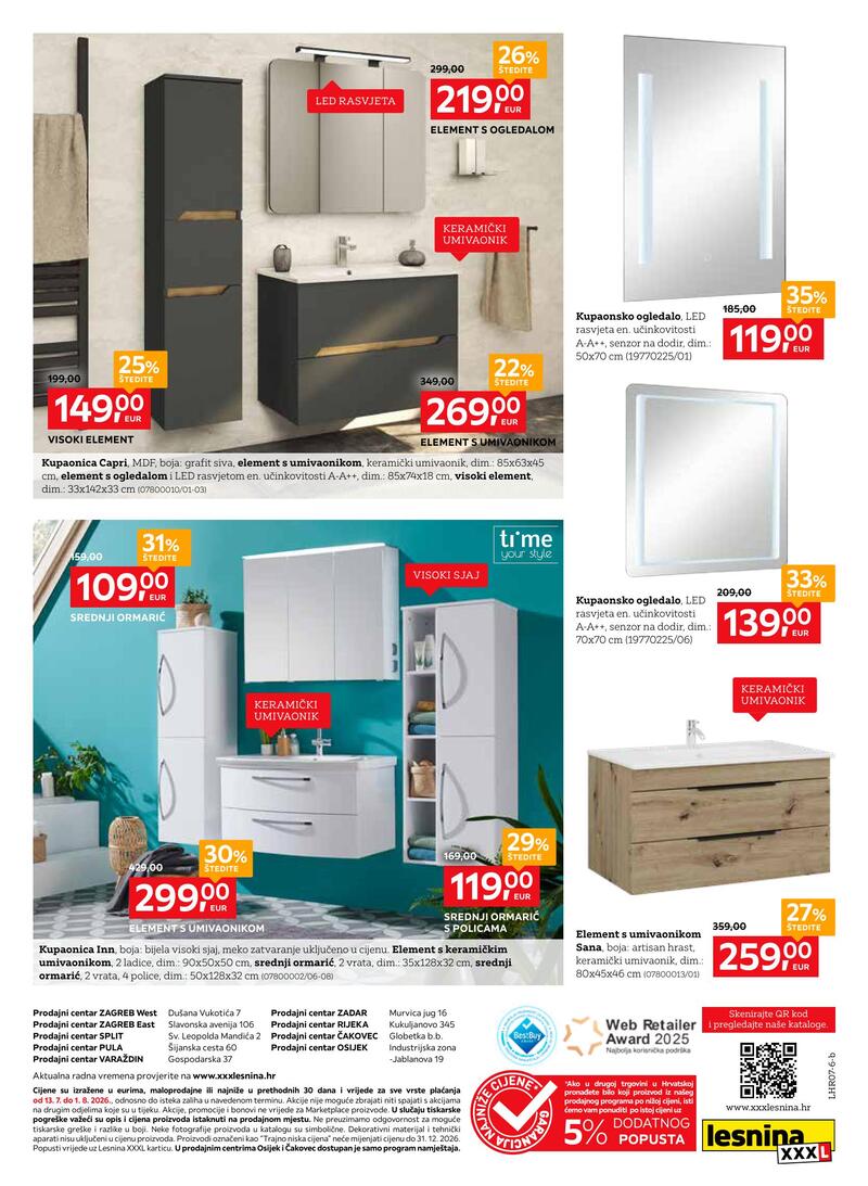 Lesnina XXXL katalog akcija