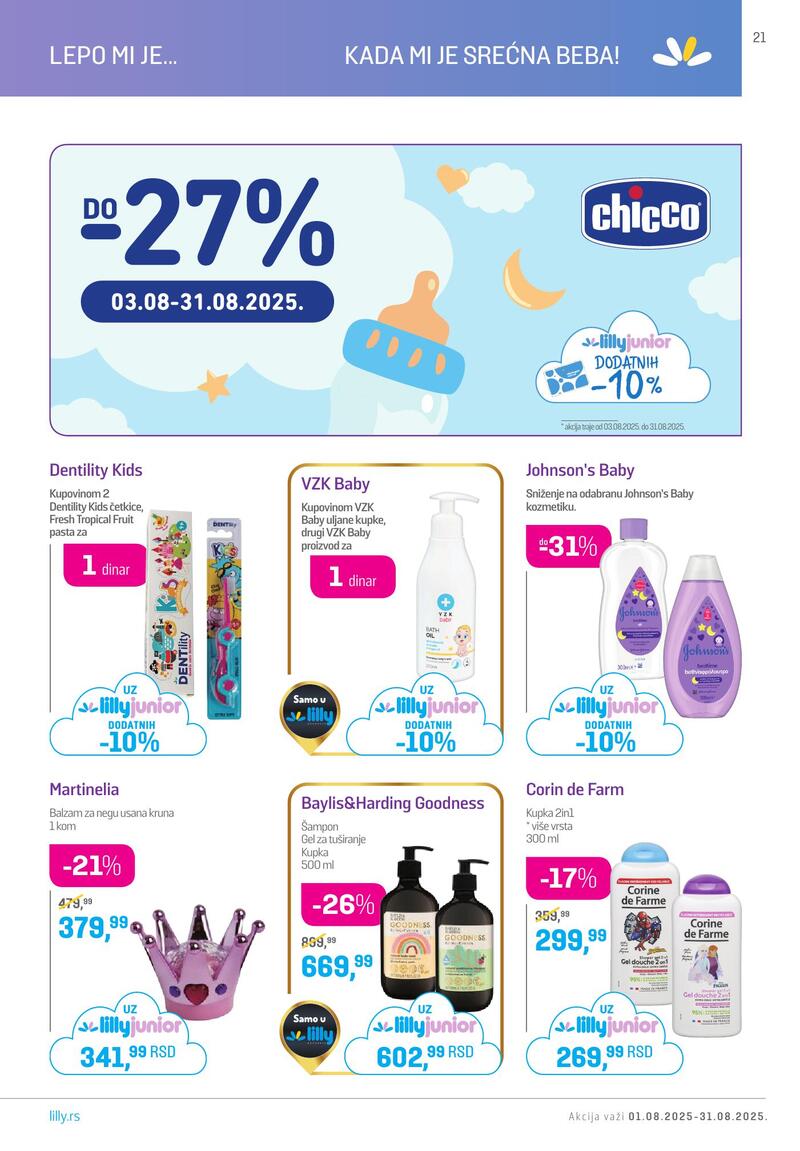 Lilly Drogerie katalog akcija