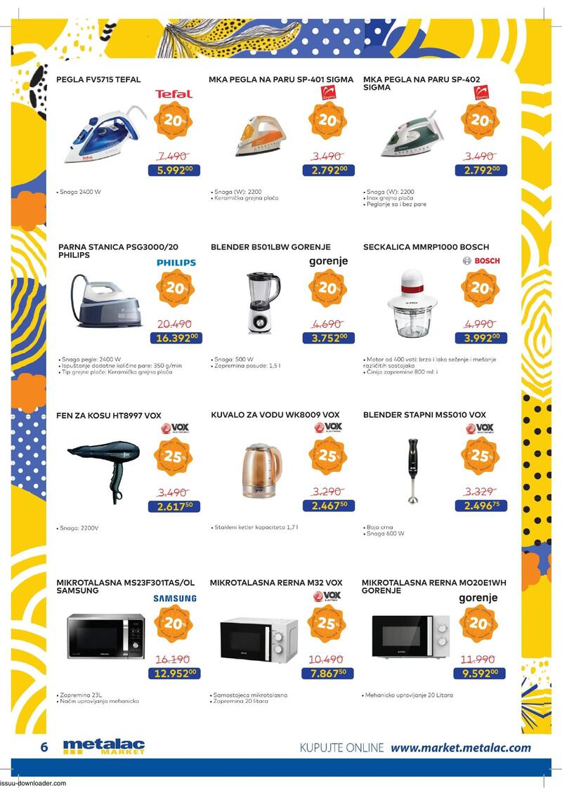 Metalac Market katalog akcija