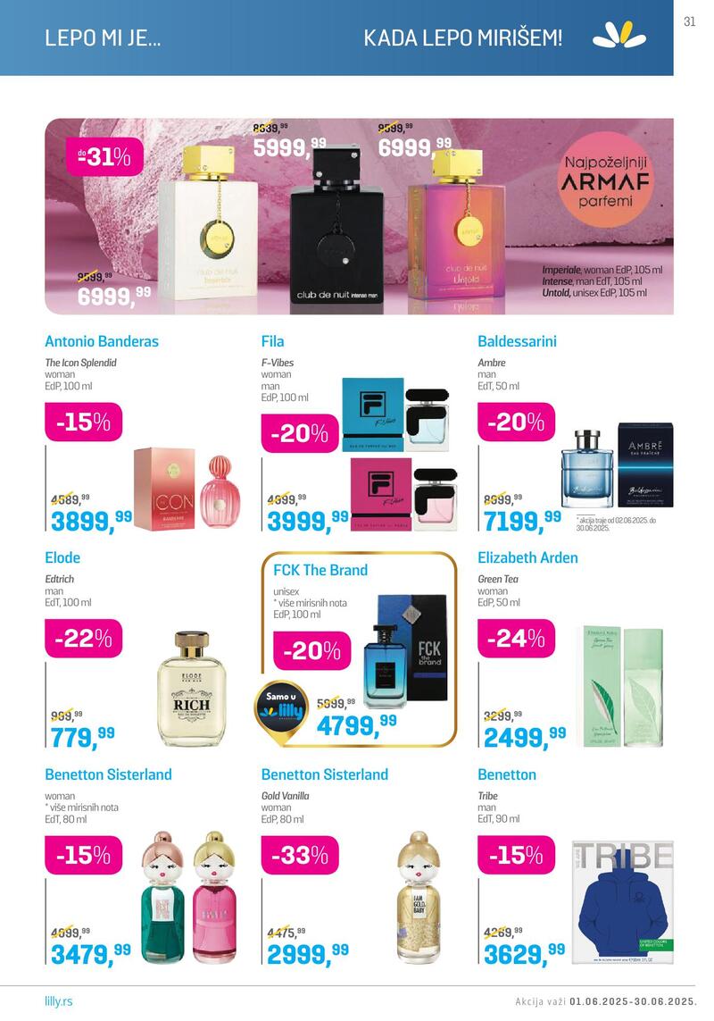 Lilly Drogerie katalog akcija