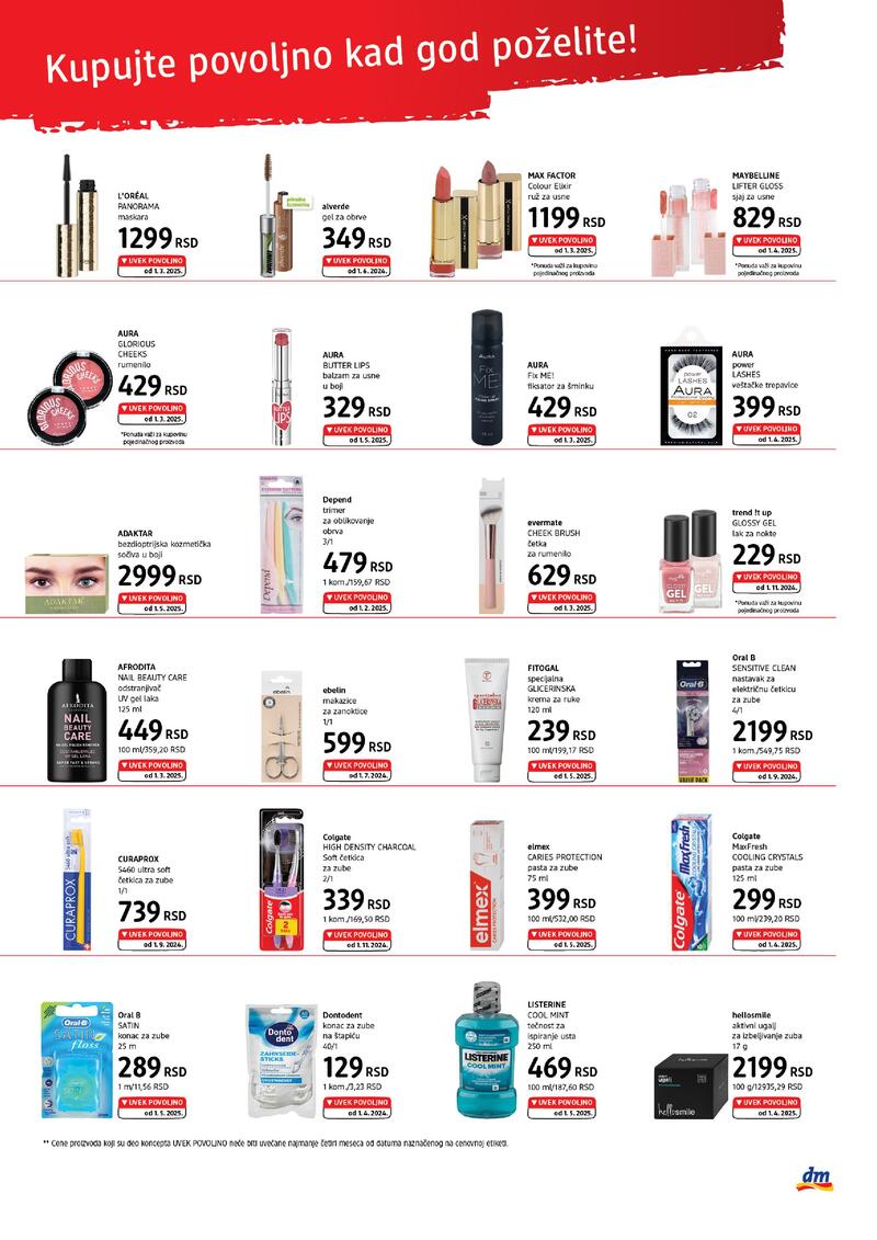 DM Drogerie katalog super cene