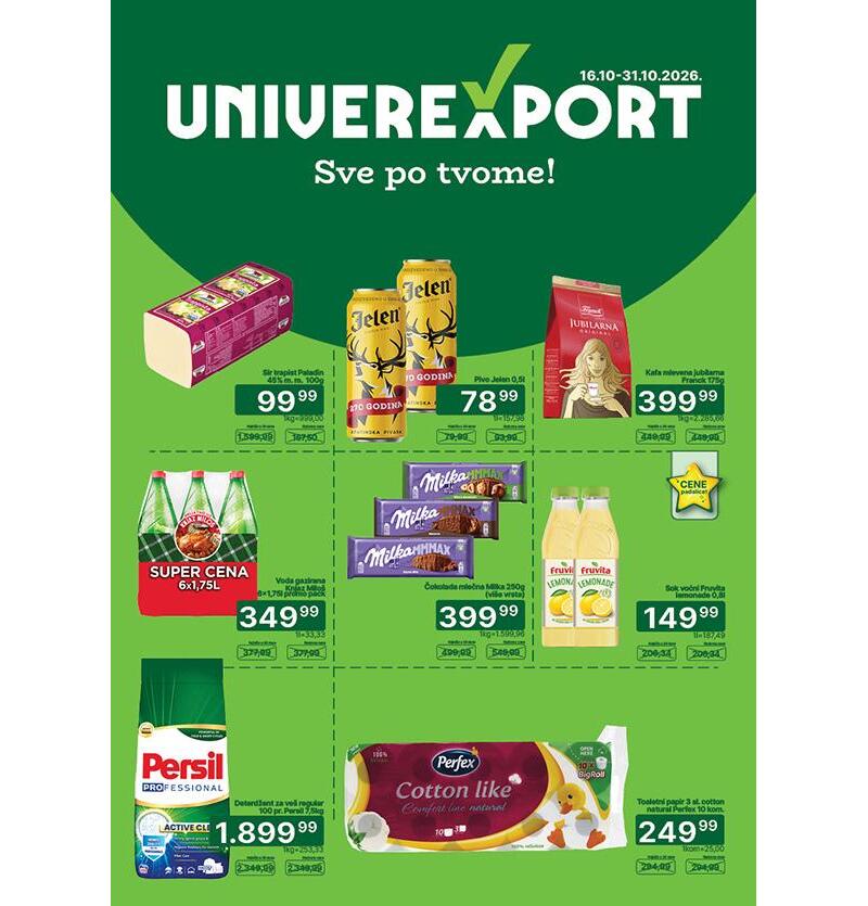 Univerexport katalog - Dvonedeljna akcija