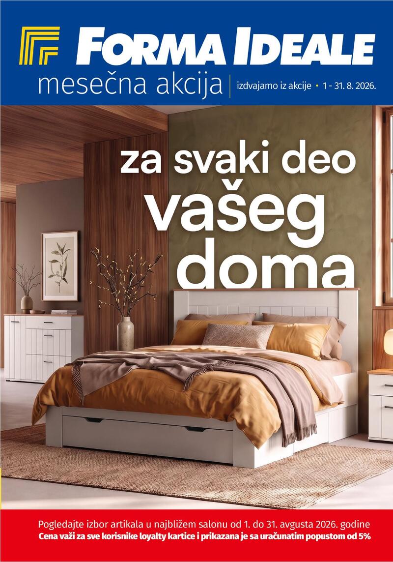 Forma Ideale katalog akcija Nameštaj