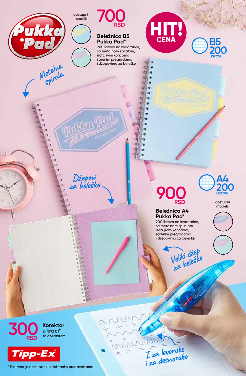 Pepco katalog sve za školu
