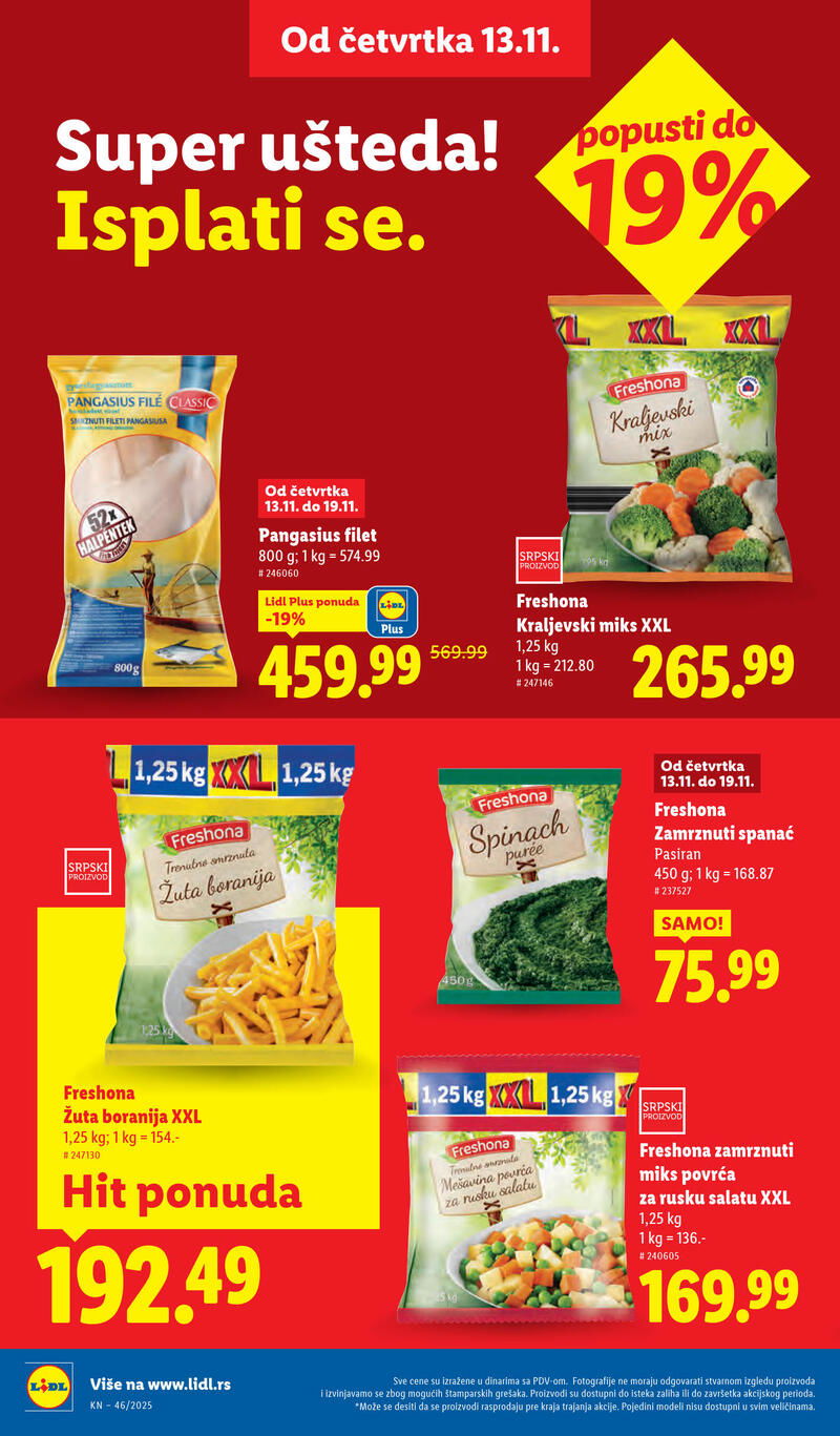Lidl katalog akcija