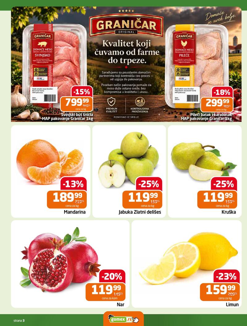 Gomex katalog - Dvonedeljna akcija