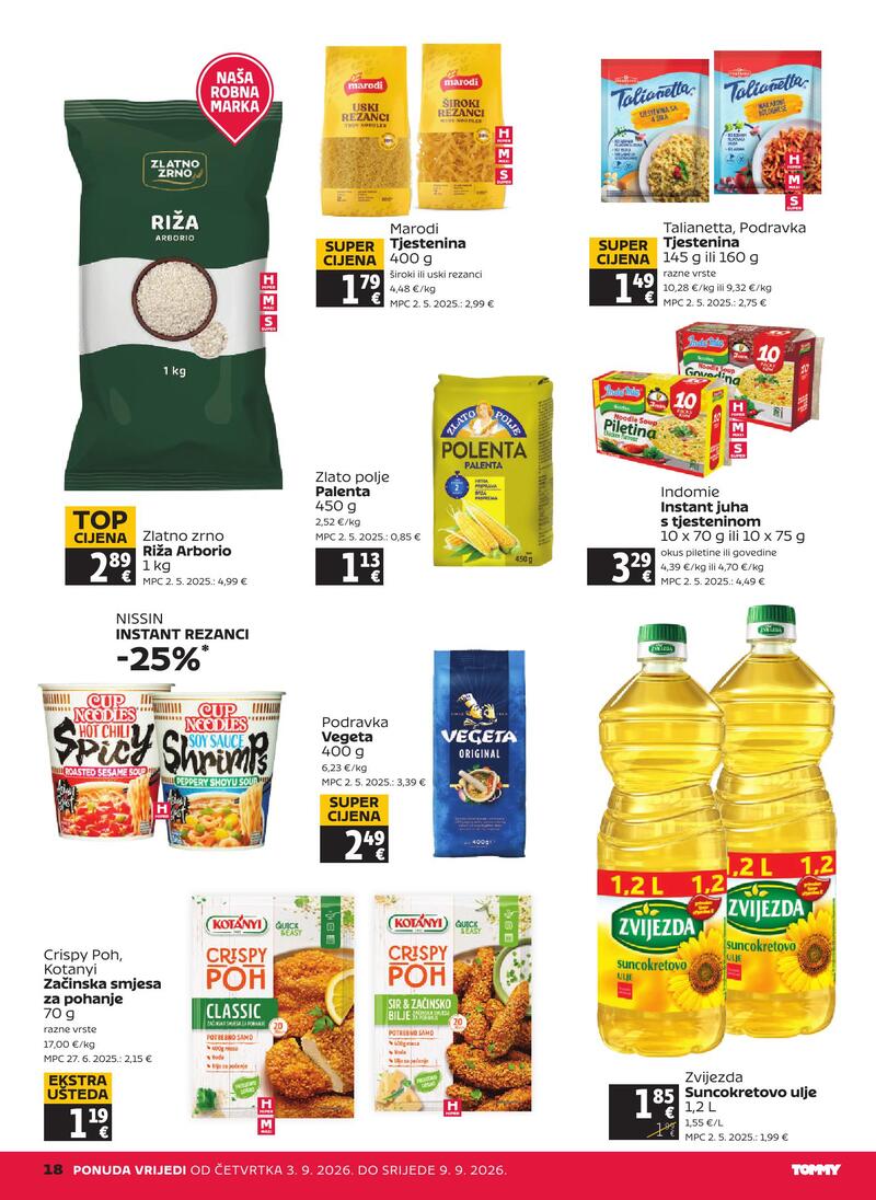Tommy akcijski katalog