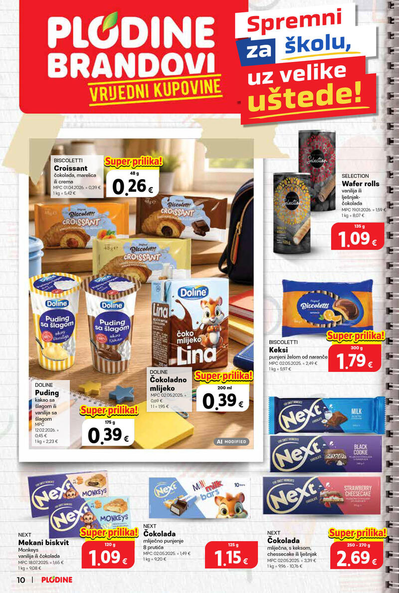 Plodine kataloška akcija