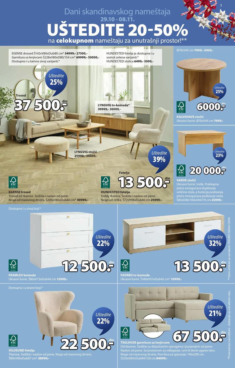 JYSK katalog nameštaj