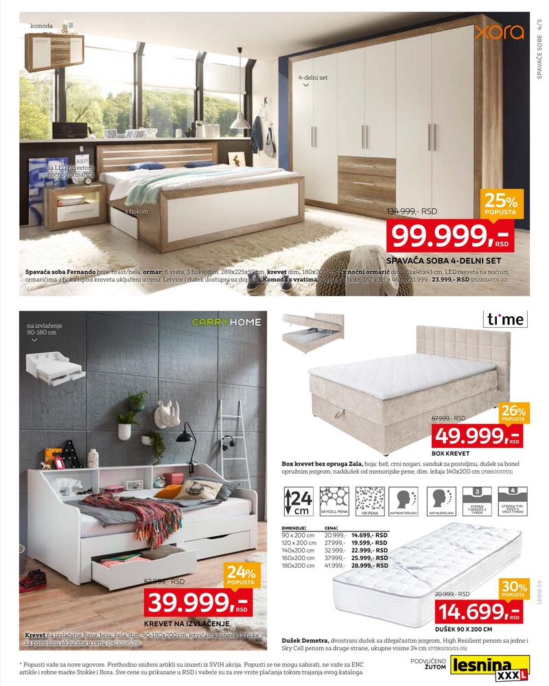 Lesnina XXXL katalog akcija