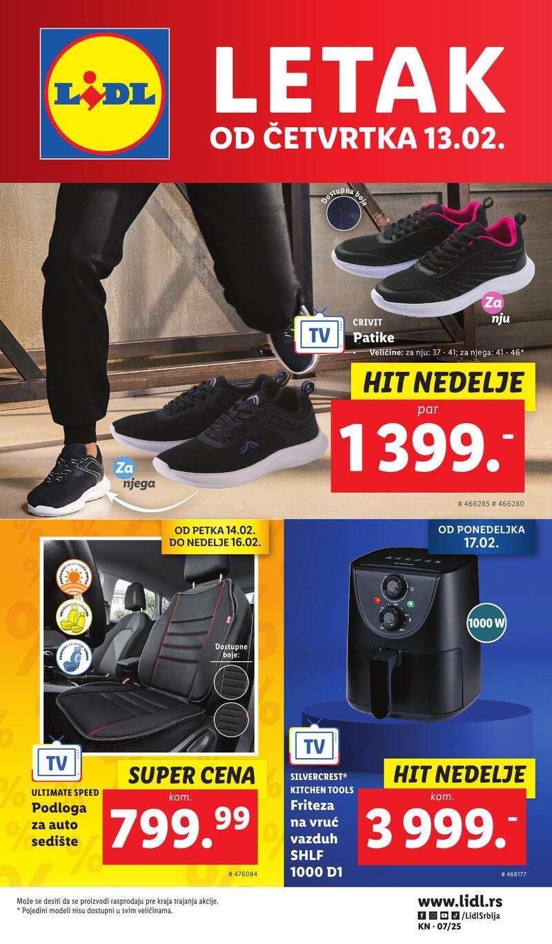 Lidl katalog akcija neprehrana