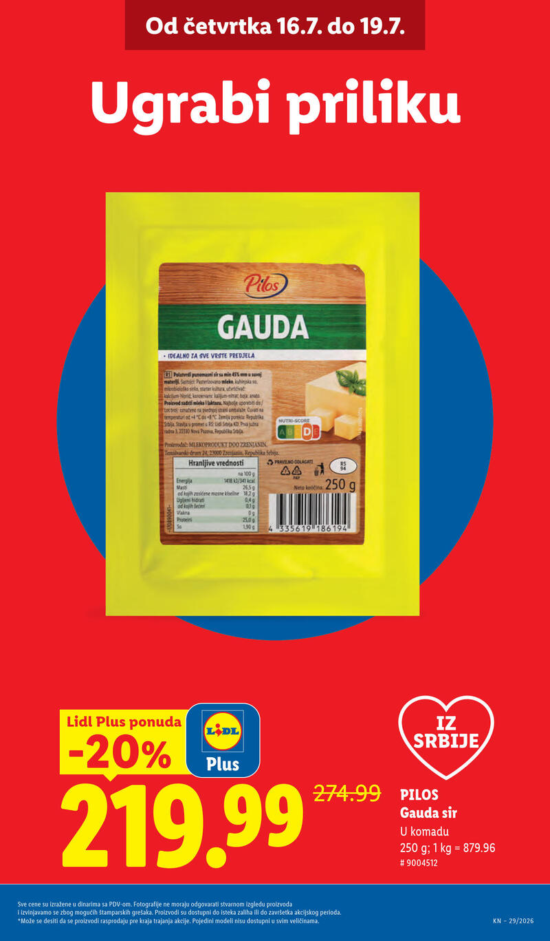 Lidl katalog akcija