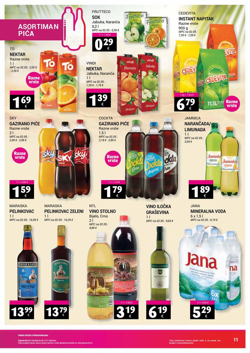 Trgovina Krk kataloška akcija