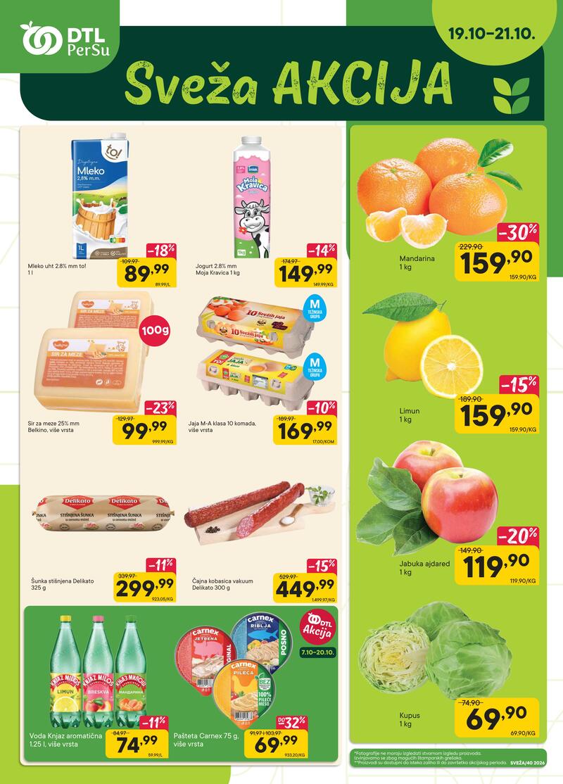 PerSu katalog akcija Sveža akcija