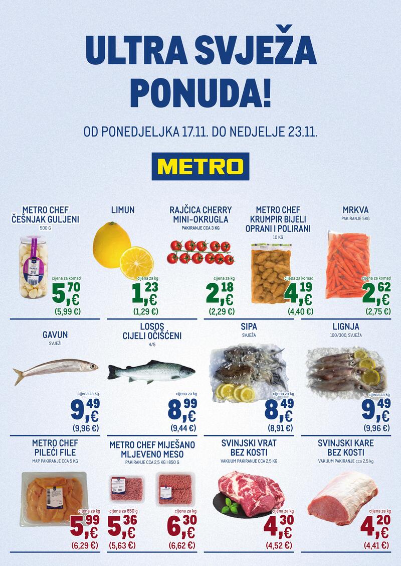 Metro ultra svježa ponuda