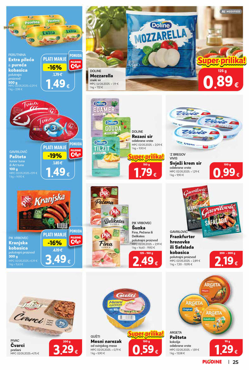 Plodine kataloška akcija