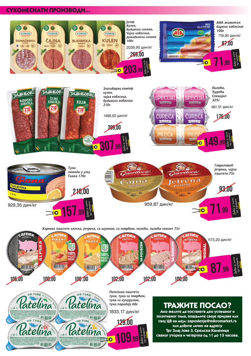 Mikromarket katalog akcija