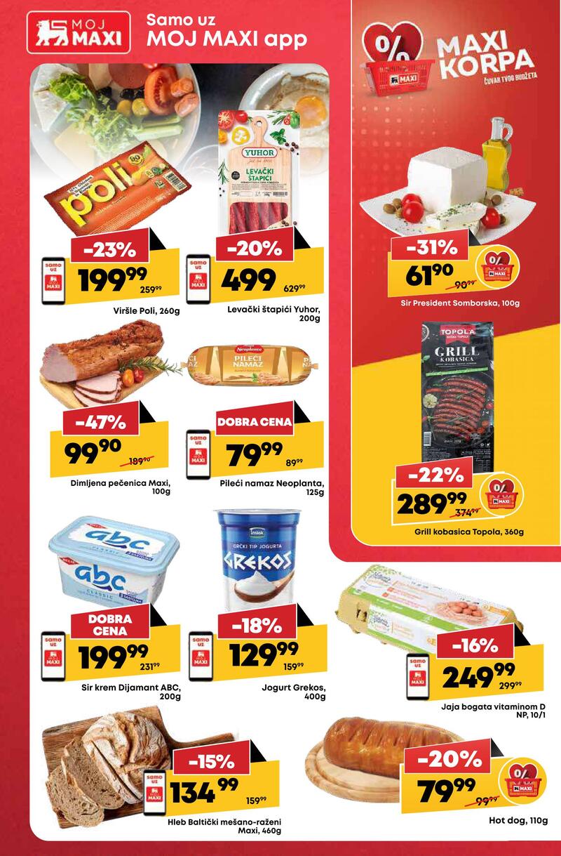 Mega Maxi nedeljna akcija