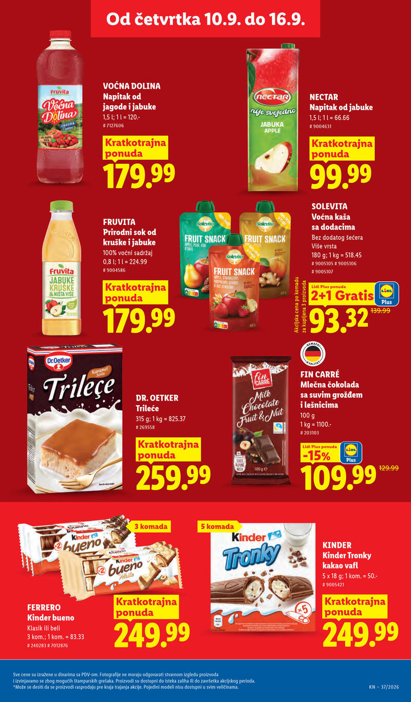Lidl katalog akcija